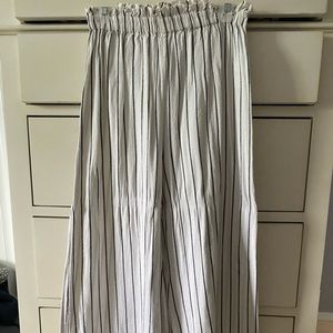 Billabong Flare Striped Linen Pants